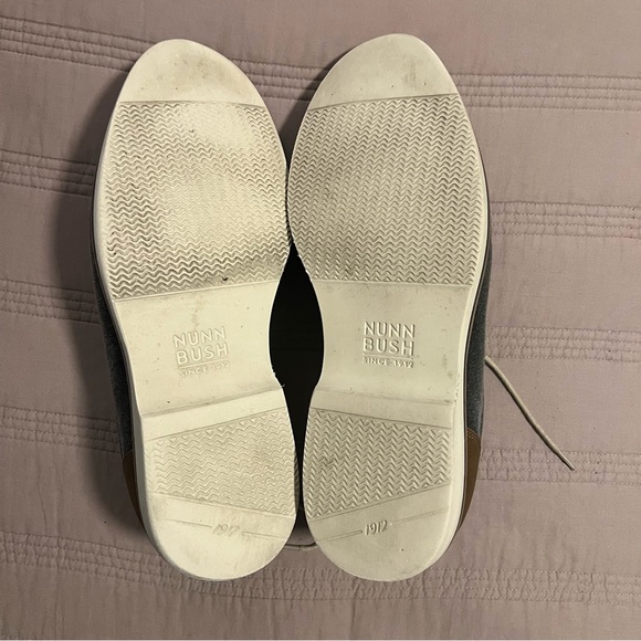 Nunn Bush Otto Oxford charcoal blue brown 11W - Picture 7 of 9